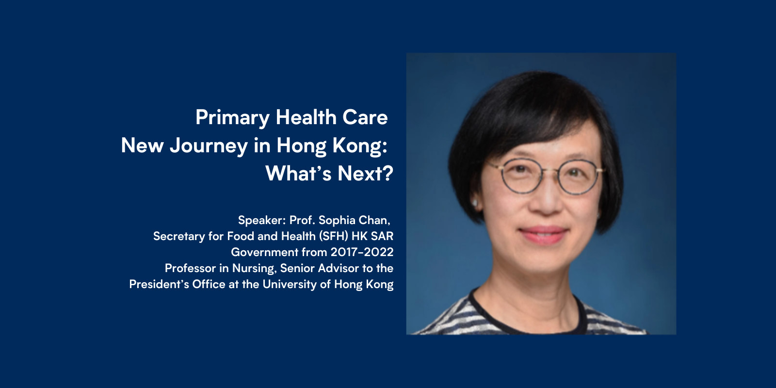 Primary Health Care New Journey in Hong Kong: What’s Next? - Dalla Lana ...