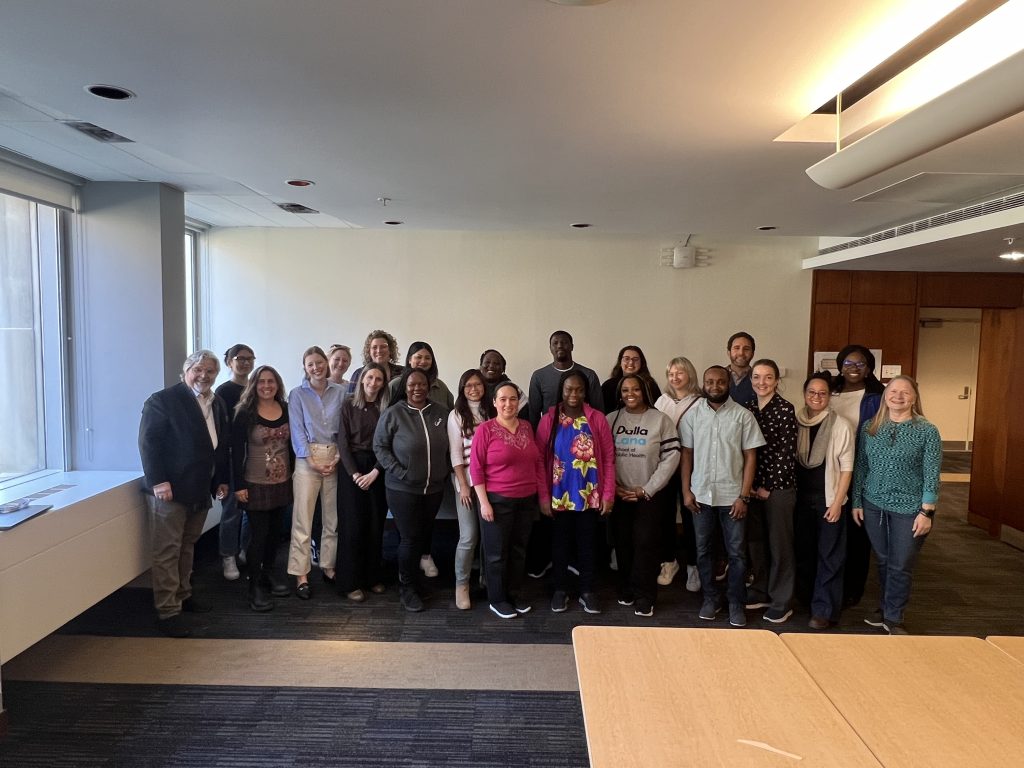 Group photo of DrPH students and faculty