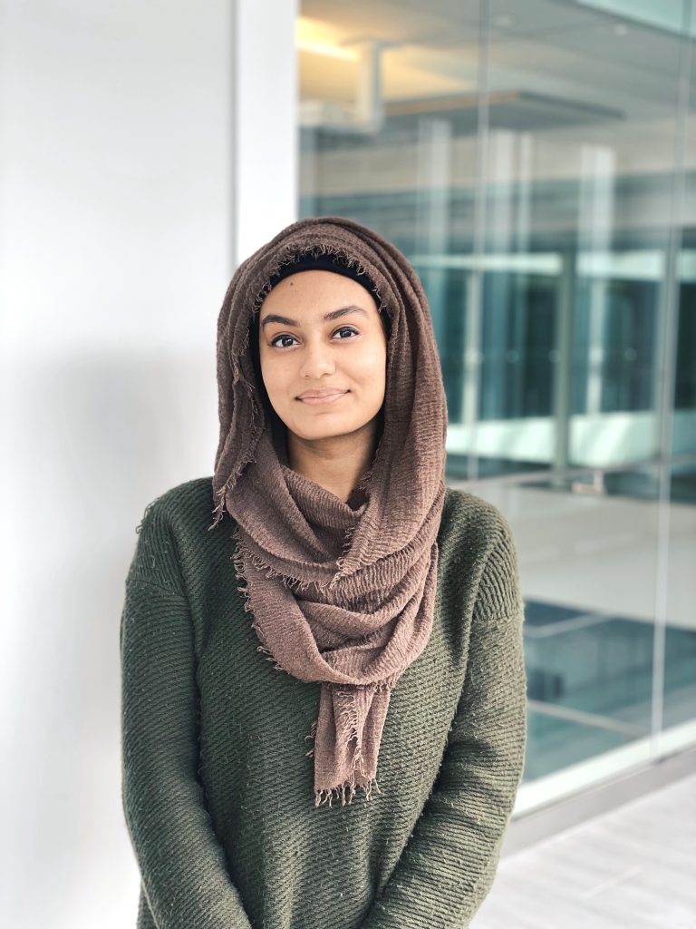 Portrait of first-year MPH Epidemiology Student Sadia.